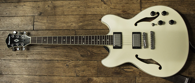 Ibanez AS73 IV ivory - Full